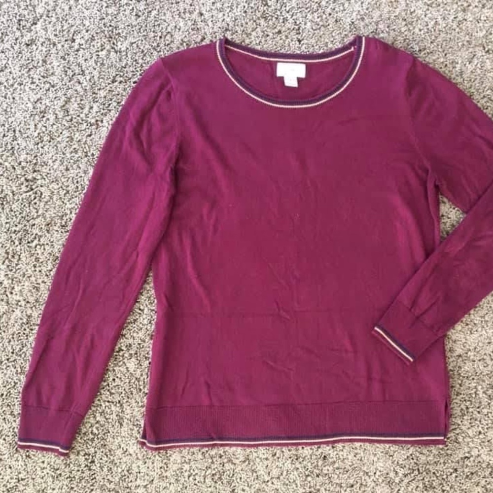 Maroon Light Sweater